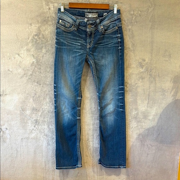 BKE denim Payton StretchBootcut Jeans Sz 27S Boho Western - Picture 1 of 12